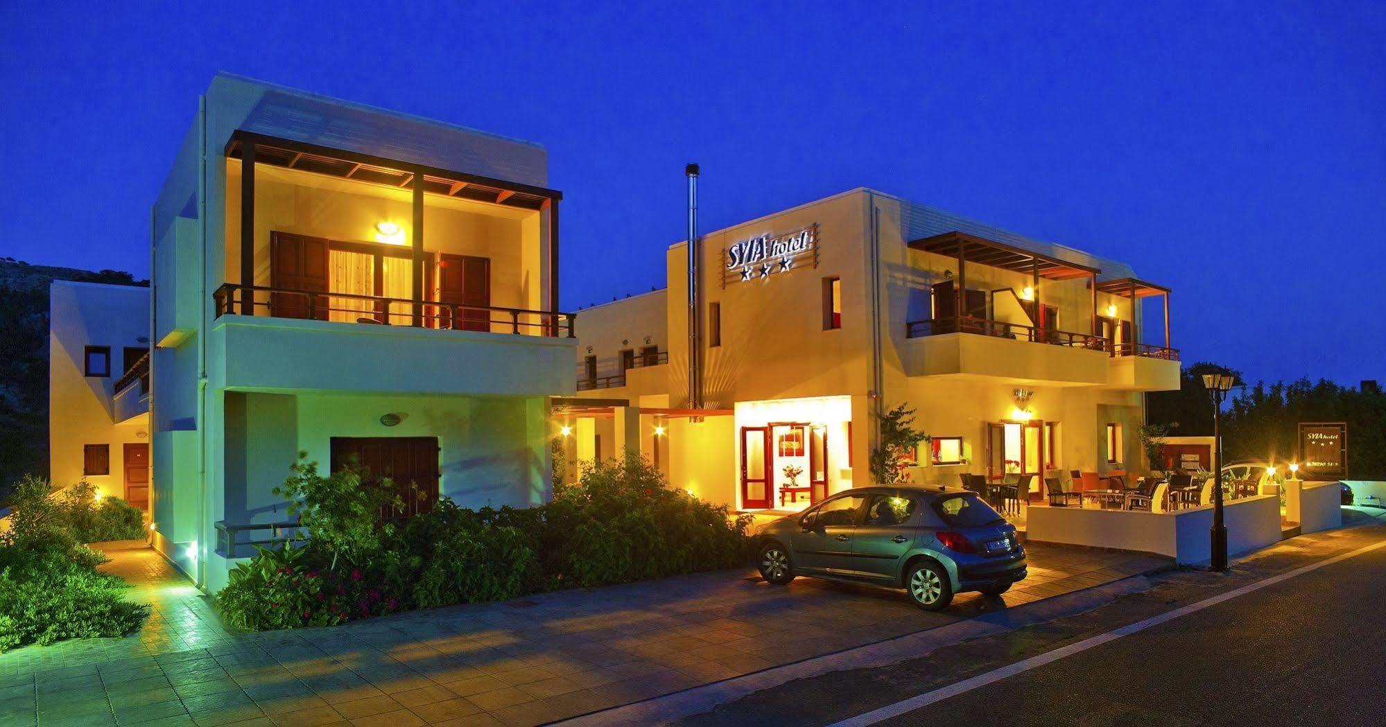 Syia Hotel Soúgia Exterior foto